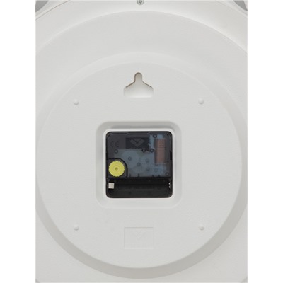 Часы настенные интерьерные «Хостон», бесшумные, плавный ход, d=40.5 см, циферблат d=26 см, белые, от батарейки 1×АА