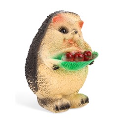 Садовая фигура из гипса «Ёжик с ягодами», h=16 см