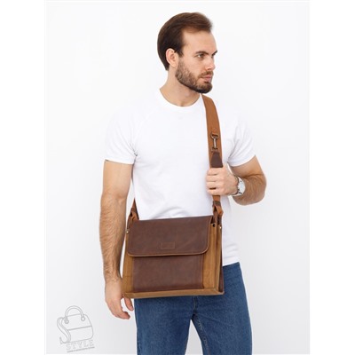 Сумка мужская 1097NK brown Naierlanke  в Новосибирске
