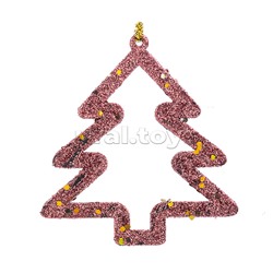 Набор новогодних украшений "Елочки" (2шт.)