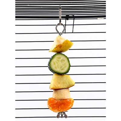 Держатель для фруктов и лакомств, 17.5 см, металл