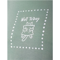 Футболка с принтом свободная эластичная из премиального хлопка