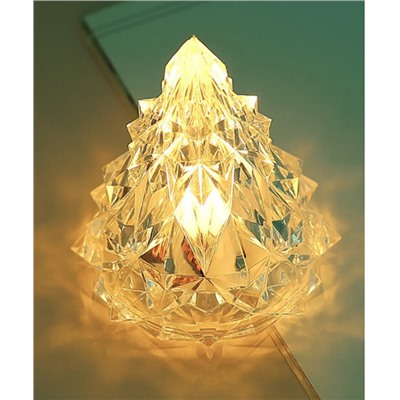 Ёлочка декоративная хрусталик 6см