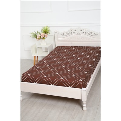 Простыня на резинке сатин Искушение НАТАЛИ, 1071213