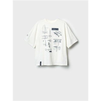 Фуфайка трикотажная для мальчиков (футболка)