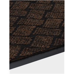 Коврик придверный влаговпитывающий «Крафт», 50×80 см, коричневый МИКС