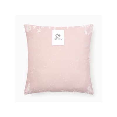 Наволочка декоративная новогодняя «Этель. Морозный узор» 40×40 см