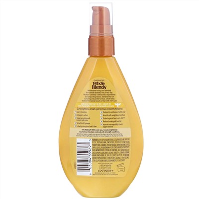 Garnier, Whole Blends, Miracle Nectar, несмываемое восстанавливающее средство для волос, «Медовые сокровища», 150 мл
