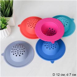 Сито для раковины ситечко 12 см силикон / MKL-077 /уп 300/