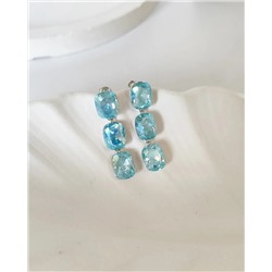 Серьги с кристаллами Swarovski