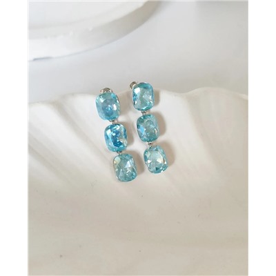 Серьги с кристаллами Swarovski