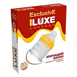 Презерватив LUXE Exclusive «Кричащий банан» - 1 шт.