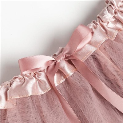 Юбка трёхслойная KAFTAN, пыльно-розовая, 25×22 см