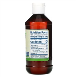 Now Foods, Better Stevia, органический жидкий бескалорийный подсластитель, 237 мл (8 жидких унций)