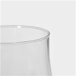 Набор стеклянных бокалов для вина Tulipe, 240 мл, 6 шт.