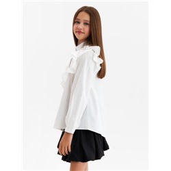 Блузка для девочки MINAKU, белая, рост 146 см