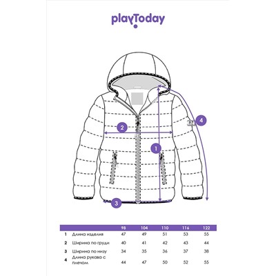 Куртка PLAYTODAY, 1088672