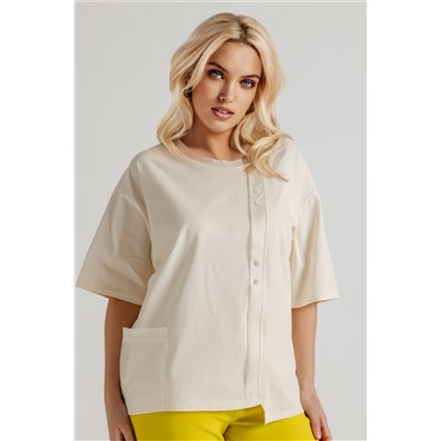 Блузка женская  4499/02/Молочный