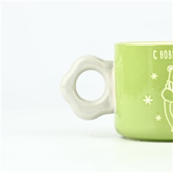 Кружка керамическая, новогодняя «С Новым годом!», 320 мл