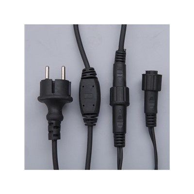 УЦЕНКА Гирлянда «Бахрома», уличная, 3×0.6 м, 3 Вт, УМС, 160 LED, 220 В, мерцание, свечение белое