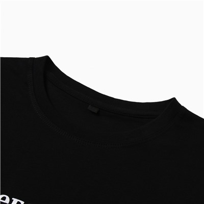 Футболка мужская KAFTAN «Снегопадла», размер 3XL, чёрная