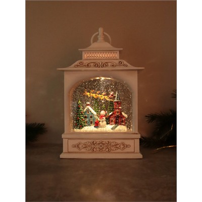 Светильник Новогодний светодиодный 18x8x27 см / WDL-24007B /уп 8/ музыкальный