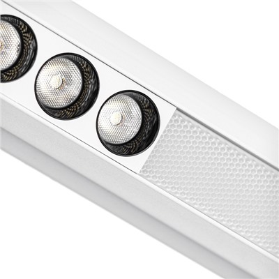 Светильник трековый BayerLux SLIM «Линия трек33», LED, 18 Вт, 3000K-6000К, 48 В, CRI90, 3.2×3.8×33.8 см, белый