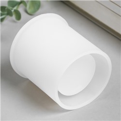 Молд силиконовый «Подсвечник цилиндр» 5.7×5.7×6.2 см