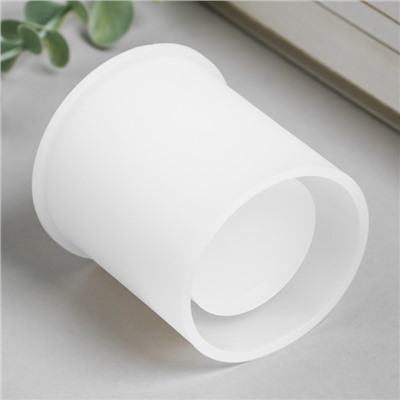 Молд силиконовый «Подсвечник цилиндр» 5.7×5.7×6.2 см