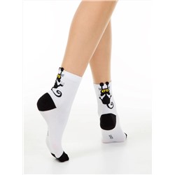 Conte elegant Носки CLASSIC с пикотом «Black cat»