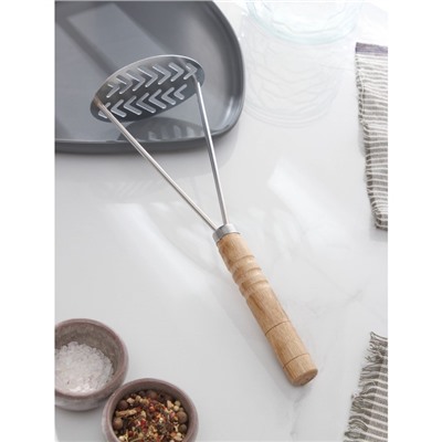 Толкушка Доляна «Деревенька», h=27.5 см