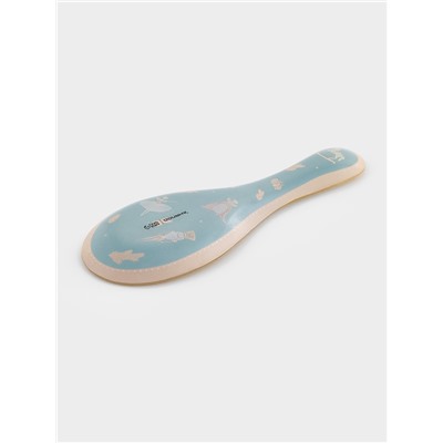 Подставка под ложку новогодняя Доляна «Сказочные истории», 21.5×7.5×1.5 см, стекло, зелёная