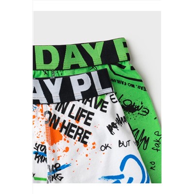 Трусы трикотажные для мальчиков - боксеры, 2 шт в комплекте PLAYTODAY, 1243497