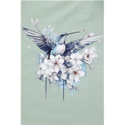 Футболка EMOTION DAY «Spring bird» (Мята)