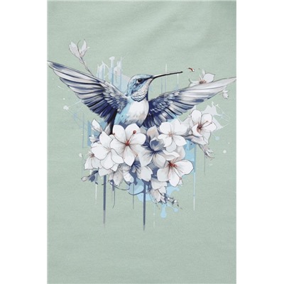 Футболка EMOTION DAY «Spring bird» (Мята)