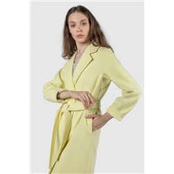 01-11311 Пальто женское демисезонное (пояс)