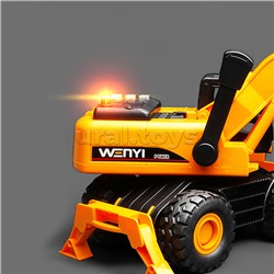 Экскаватор "Многофункциональный" 1:14 (свет, звук) в коробке