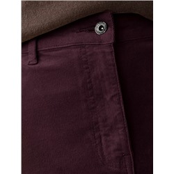 Юбка из эластичного микро-вельвета