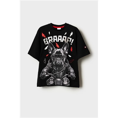 Фуфайка трикотажная для мальчиков (футболка) PLAYTODAY, 1239871