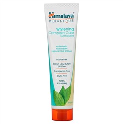 Himalaya, Botanique, отбеливающая зубная паста Simply Mint, 5,29 унций (150 г)