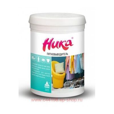 Ника пятновыводитель порошкой кислородный (слабощелочной) 600гр