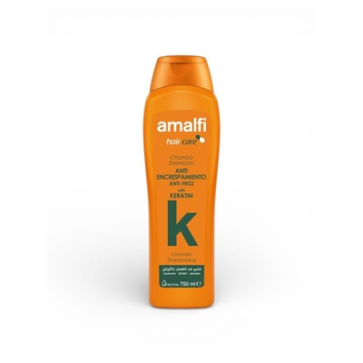 Шампунь для всех типов волос AMALFI кератиновый, 750 мл