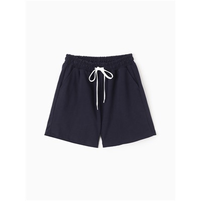 Шорты женские, темно-синие, размер 48