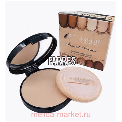 Farres Пудра тон 03 песочный SPF9 3004-A