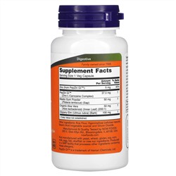 Now Foods, Gastro Comfort с PepZin GI, 60 растительных капсул