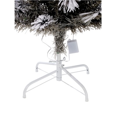 Ёлка светодиодная «Золотистый декор» 150 см, диаметр нижнего яруса 70 см, 170 веток, 13 режимов, свечение белое/тёплое белое