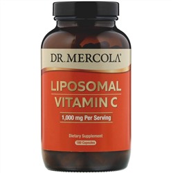 Dr. Mercola, Липосомальный витамин C, 1000 мг, 180 капсул