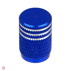 NG Набор заглушек ниппеля 4шт. алюминиевый, универсальный, синий