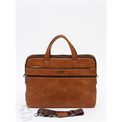 Портфель мужской 3105-5 brown Jeep
