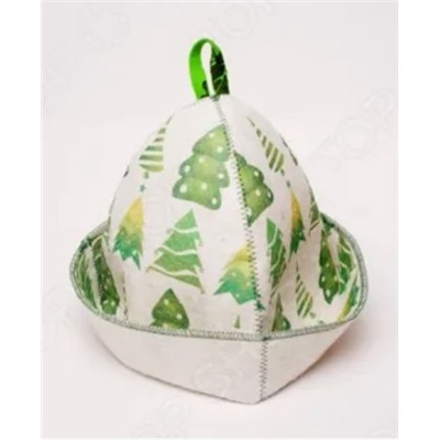 Колпак банный Елочки А301